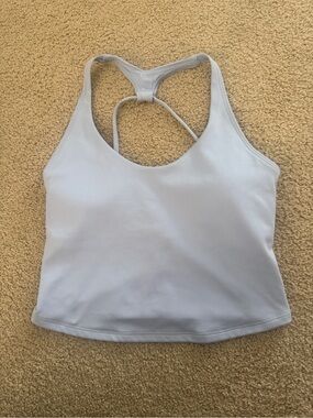 Gilly Hicks Light Blue Racerback Tank Top